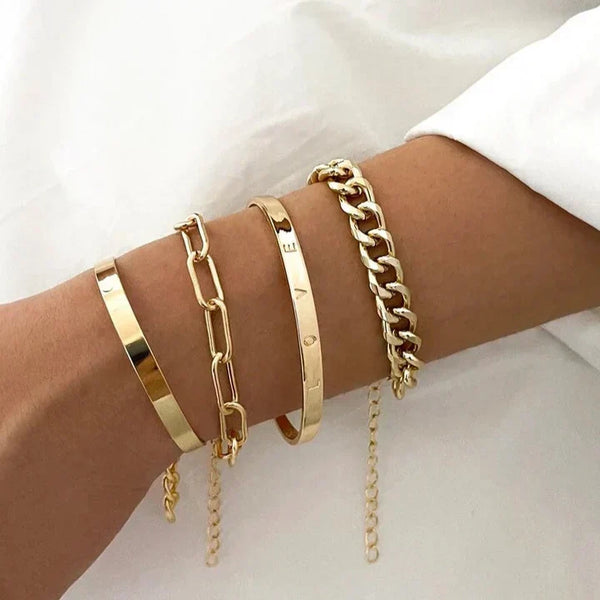 Elan™ | Gold Bracelet Set