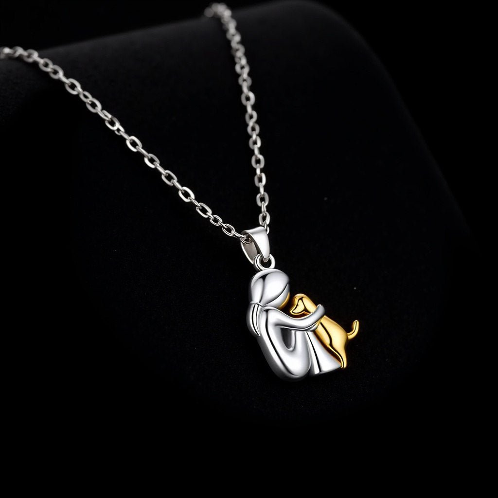 Wynter™ - Hug Pendant with Matching Earrings