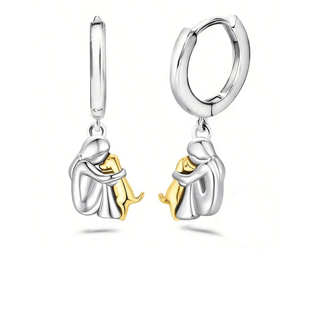Wynter™ - Hug Pendant with Matching Earrings